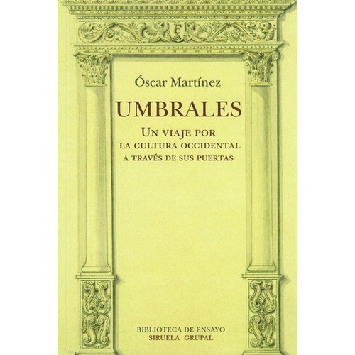 Umbrales - Oscar Martinez