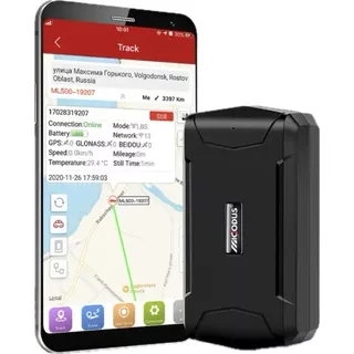 Localizador Gps Para Automóvil Micodus Portátil Batería