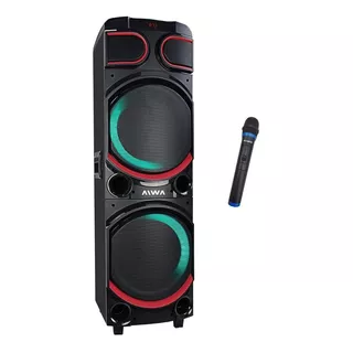 Torre De Sonido Aiwa Bluetooth Aw-t2010-pb Color Negro