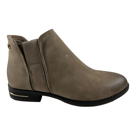 Botin Via Uno Color Camel 35 Al 40 Liquidacion 12082420