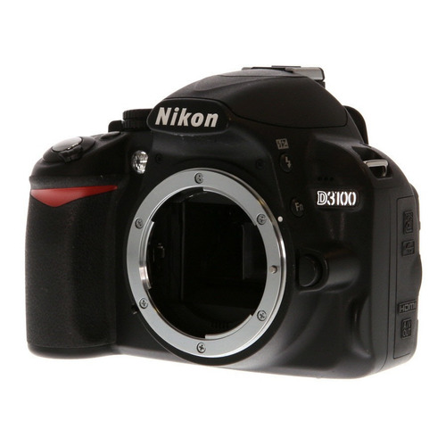  Nikon D3100 nikond3100 DSLR color  negro 