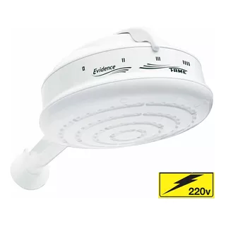 Chuveiro Elétrico De Parede Fame Evidence Branco 6800w 220v