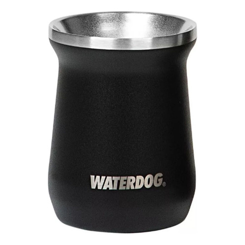 Mate Waterdog Zoilo Termico 160 Color Negro Liso