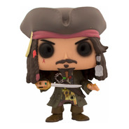 Figura De Ação Disney Jack Sparrow Piratas Do Caribe 12803 De Funko Pop!