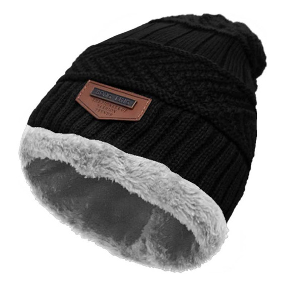 Gorro De Lana Bebe Invierno Beanie Abrigado Con Corderito