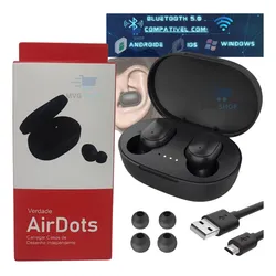 Fone De Ouvido Bluetooth Sem Fio In-ear Esportivo Air Dots no Mercado Livre com oferta e cupom de desconto