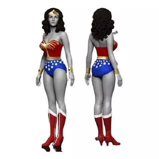 Figura De Wonder Woman Linda Carter De Dc Impreso En 3d