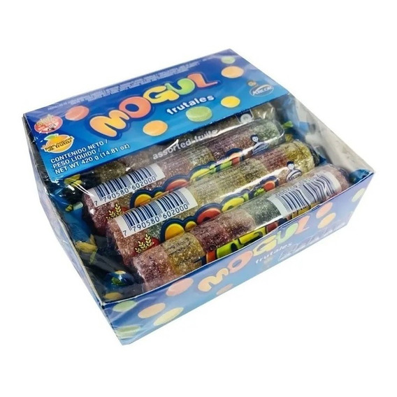 Gomitas Mogul Rollo Frutas 35 Gr Caja X 12 Unidades