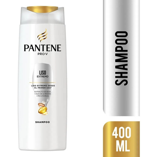 Shampoo Pro-v Essencials Variedad Fragancias Pantene 400ml Formula Liso Extremo