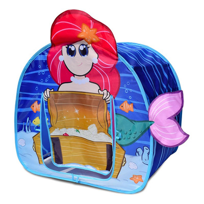 Sunny Days Entertainment Mermaid Adventure Pop Up Tent Indoo