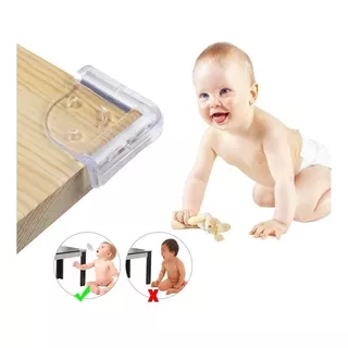 Pack 4 Esquineros De Silicona Seguridad Protección Para Bebé