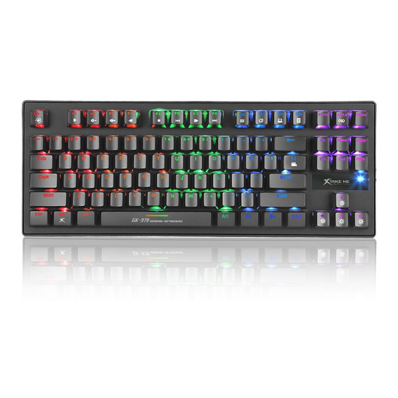 Teclado Gamer Mecanico 7 Colores Xtrike Me