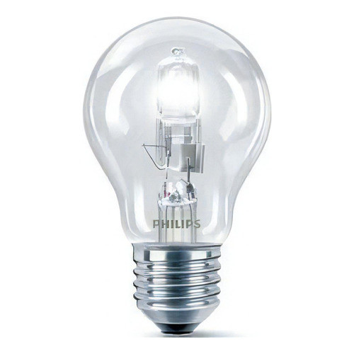 Lámpara halógena Philips transparente de 60 W y 220 V