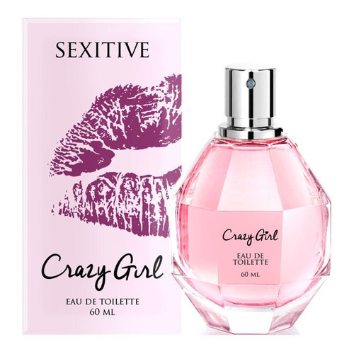 Perfume Femenino Afrodisiaco Crazy Girl Sexitive Mujer