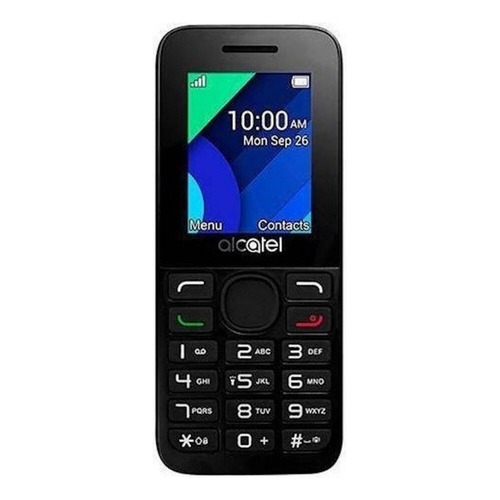 Alcatel 1054 Dual SIM 4 MB  negro y gris 4 MB RAM