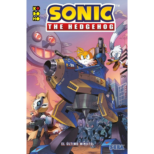 Sonic The Hedgehog: El Ultimo Minuto, De Flynn, Ian. Editorial Ecc Ediciones, Tapa Blanda En Español