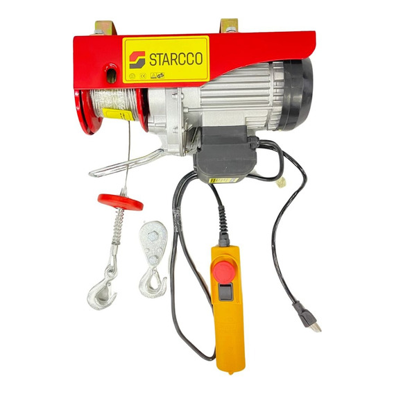 Polipasto Electrico 400-600 Kg 1200 W Potente Motor Starcco