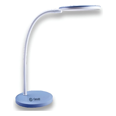 Lampara Mesa Led Candil Bonnie 7.5w Dimerizable Color Azul