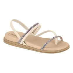 Sandália Feminina Flat Brilho Com Strass Conforto Original no Mercado Livre com oferta e cupom de desconto