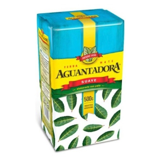 Yerba Mate Aguantadora Suave 1/2g X 10 Unidades