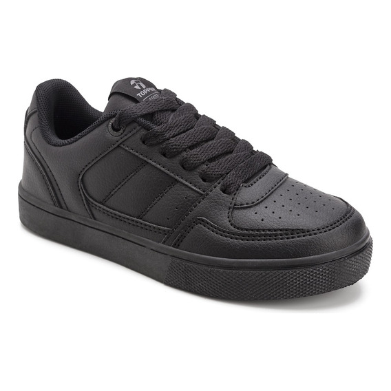 Zapatillas Topper Costa Il Kids Estilo Urbano Color Negro