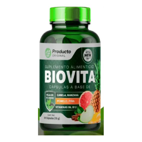 Biovita Aceleración Metabolismo Y Disminuir Ansias 30capssfn Sabor Sin Sabor