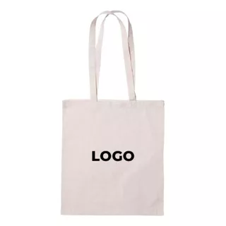 Tote Bag, Bolsa De Algodón Natural X 50 Unidades