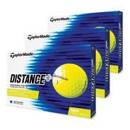 Pelotas Taylormade Distance+ 3x2 Amarillas | The Golfer Shop