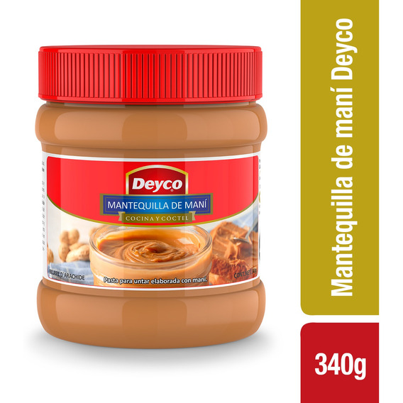 Mantequilla De Mani Deyco 340g