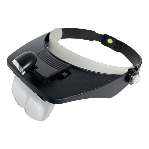 Lupa Vincha Binocular Manos Libres + Lentes Intercambiables