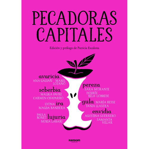 Pecadoras Capitales, De Várias Autoras,. Editorial Random Cómic, Tapa Dura En Español