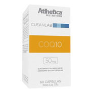 Coenzima Q10 - Coq10 50mg 60 Caps - Atlhetica Nutrition