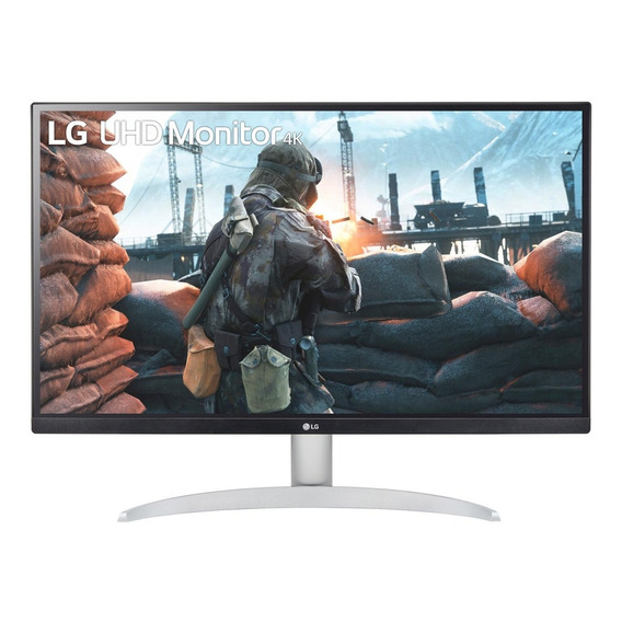Monitor gamer LG 27UP600 LCD 27" blanco y negro 100V/240V