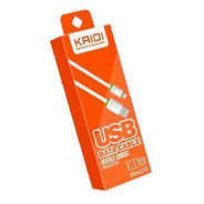 Cabo Usb - Ios - 2.1a - 1m - Kaidi - Kd-307a