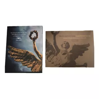 Ángel De La Independencia, Centenario 2 Libros Decorativos