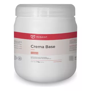 Crema Base Neutra Clásica 1 Kg - Rosaint® Profesional