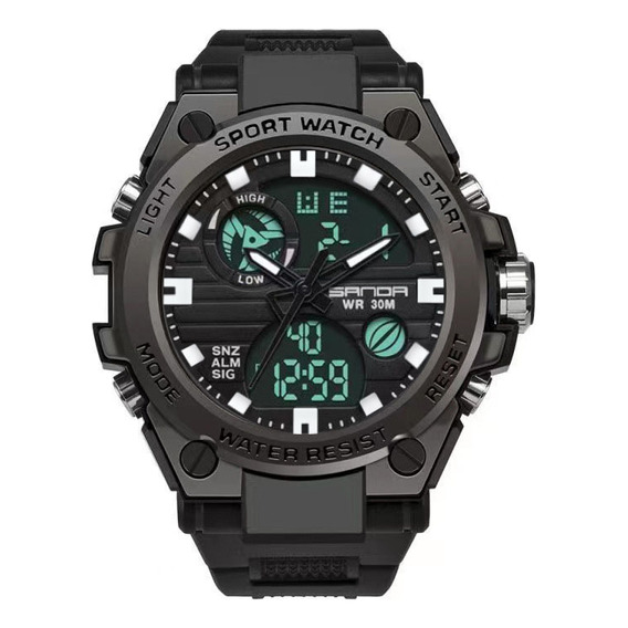 Reloj Militar Táctico Sumergible Cronometro Digital Alarma