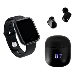 Kit Fone De Ouvido Sem Fio V5 + Relógio Inteligente Digital no Mercado Livre com oferta e cupom de desconto