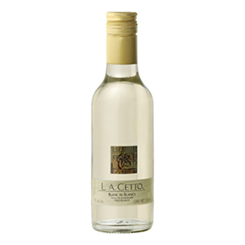 Mini Vino Blanco L.a. Cetto Blanc De Blancs 187ml