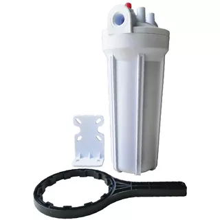 Carcasa O Contenedor 10 Pulgadas Blanca Para Filtro De Agua