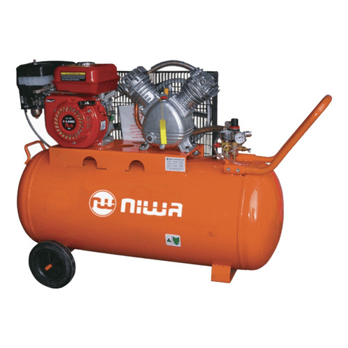 Compresor de aire Combustible Niwa AEW-150 150L 5.5hp naranja