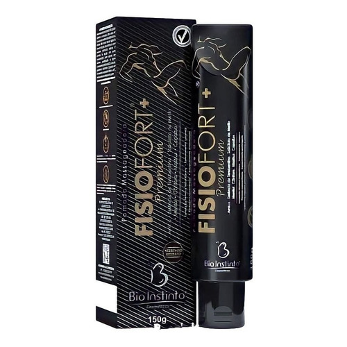 Pomada Fisiofort Premium Bio Instinct - Venta al por mayor de 150 g. Tipo de paquete: tubo de fragancia premium