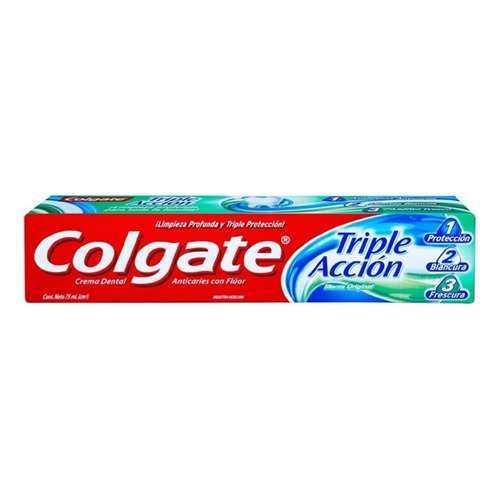 Pasta de dientes Colgate Triple acción 75g