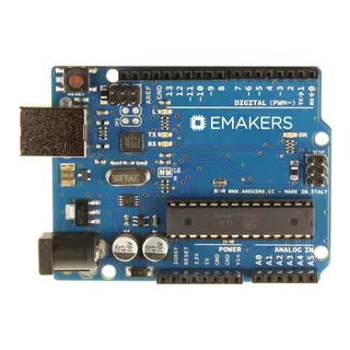 Placa Uno R3 Emakers Con Cable Usb Zocalo Compatible Arduino