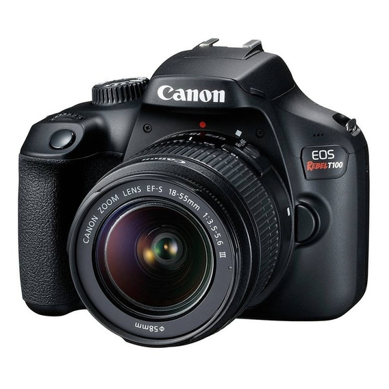 Camara Canon Eos Rebel T100+ 18-55 18mp Video Full Hd Wifi 