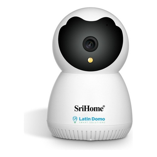 Cámara de seguridad SriHome SH036 con resolución de 3MP visión nocturna incluida blanca 