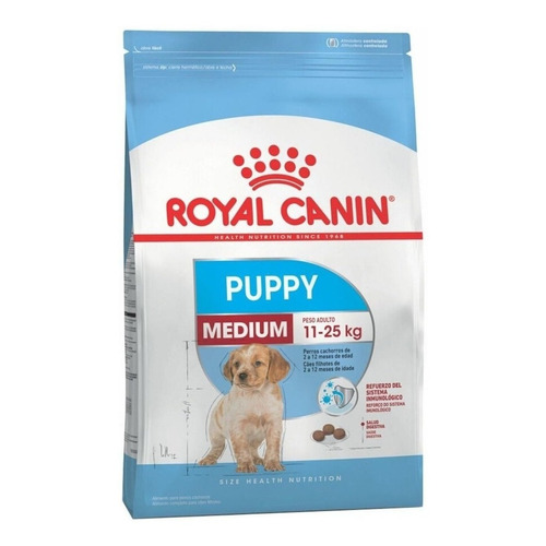Alimento Royal Canin Size Health Nutrition Medium Puppy para perro cachorro de raza mediana sabor mix en bolsa de 2.72kg