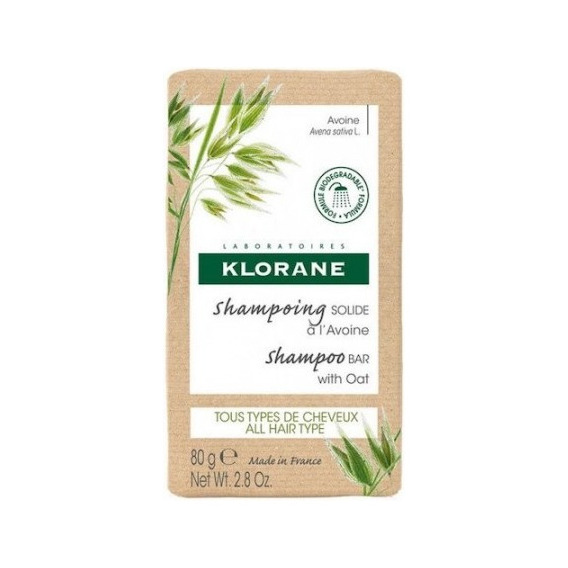 Klorane Shampoo Solido Con Avena X 80 Ml