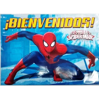 Cotillón Hombre Araña 20 Niños,vaso,mantel,piñata