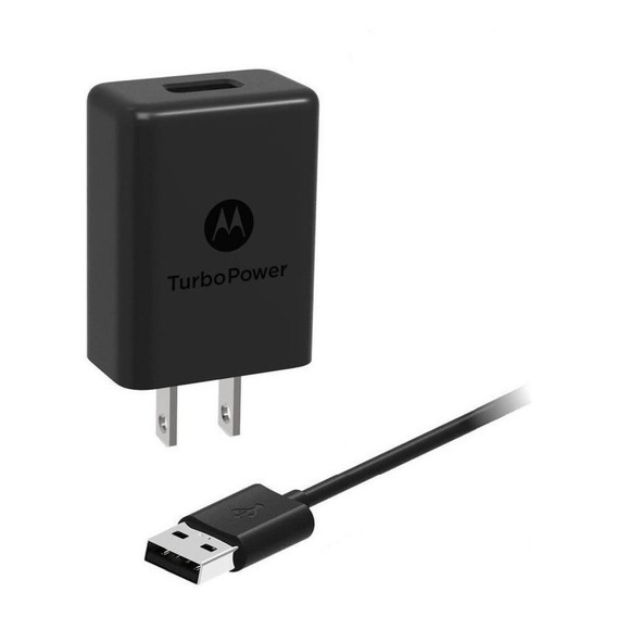 Cargador Motorola Turbo Power Rapido X Play G4 G5 Plus + Usb